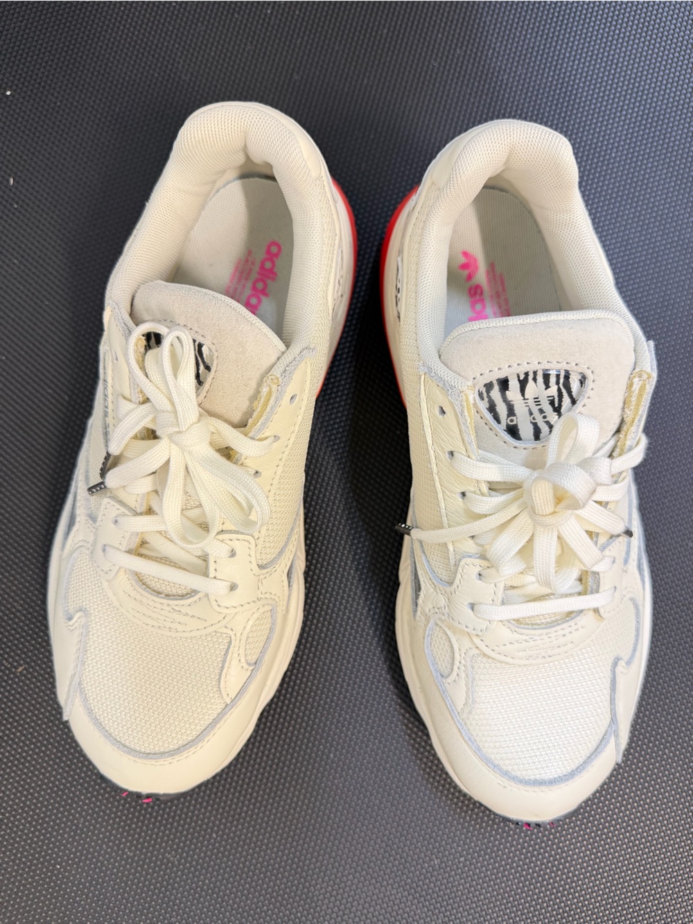 Adidas Falcon Zebra/Leopard Womens 7.5